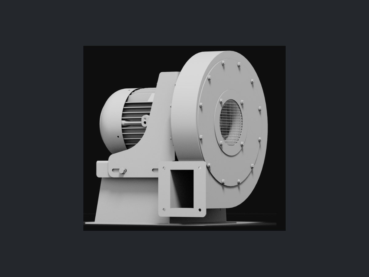 Global supply system for fans, pumps and spare parts